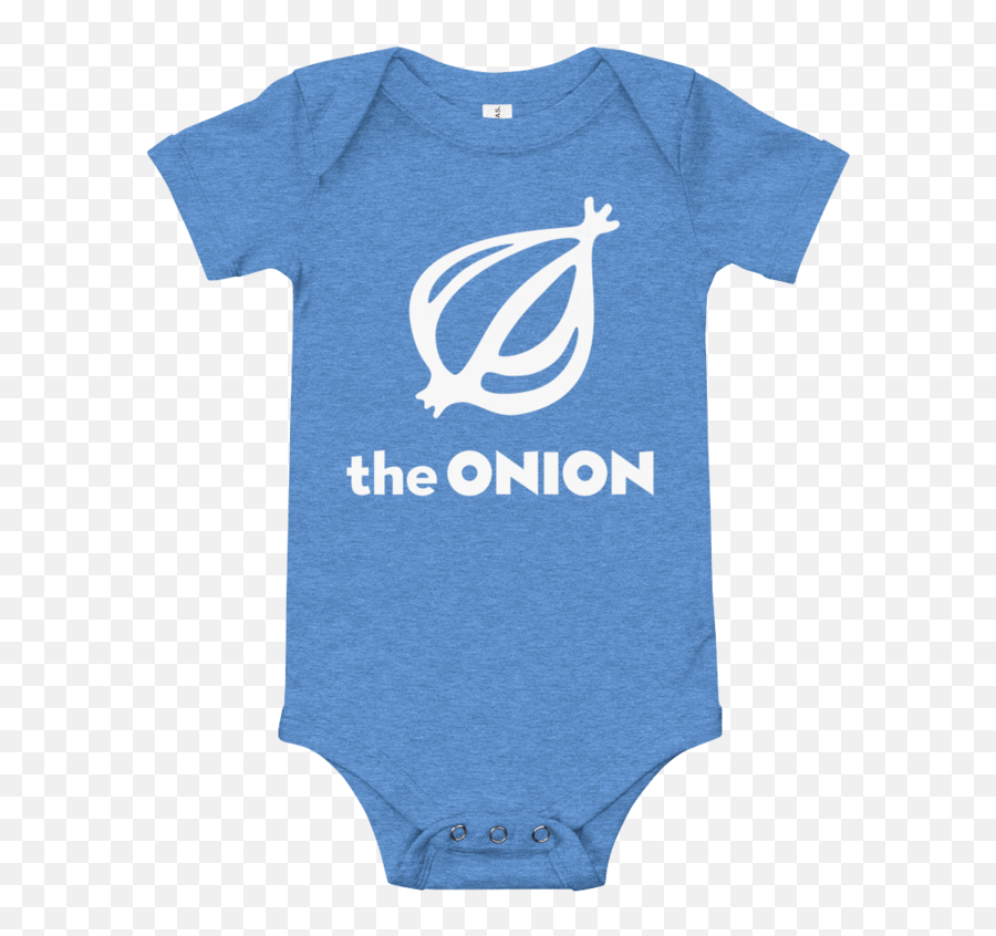 The Onion Logo Onesie From The Onion Store - Onion Emoji,Columbia Clothing Logo