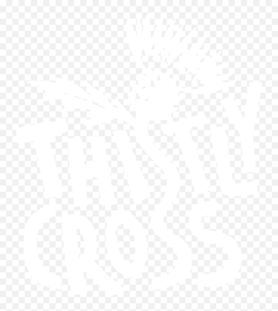 Traditional Scottish Cider Thistly Cross - Automotive Decal Emoji,Cross Logo