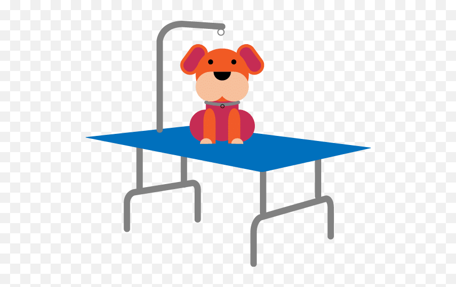 Portable Dog Grooming Table Emoji,Dog Grooming Clipart