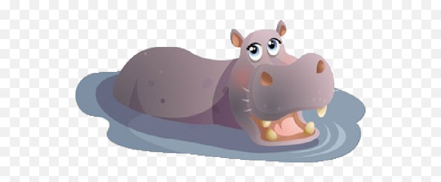 Free Cute Hippo Cliparts Download Free - Hippo Clipart Transparent Background Emoji,Hippo Clipart