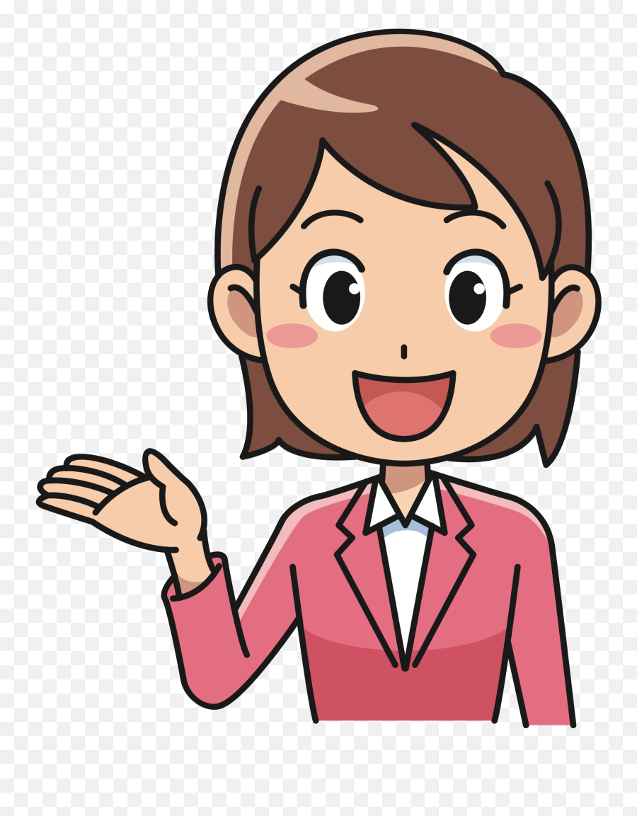 Office Clipart Female Picture - Office Girl Png Clipart Emoji,Office Clipart