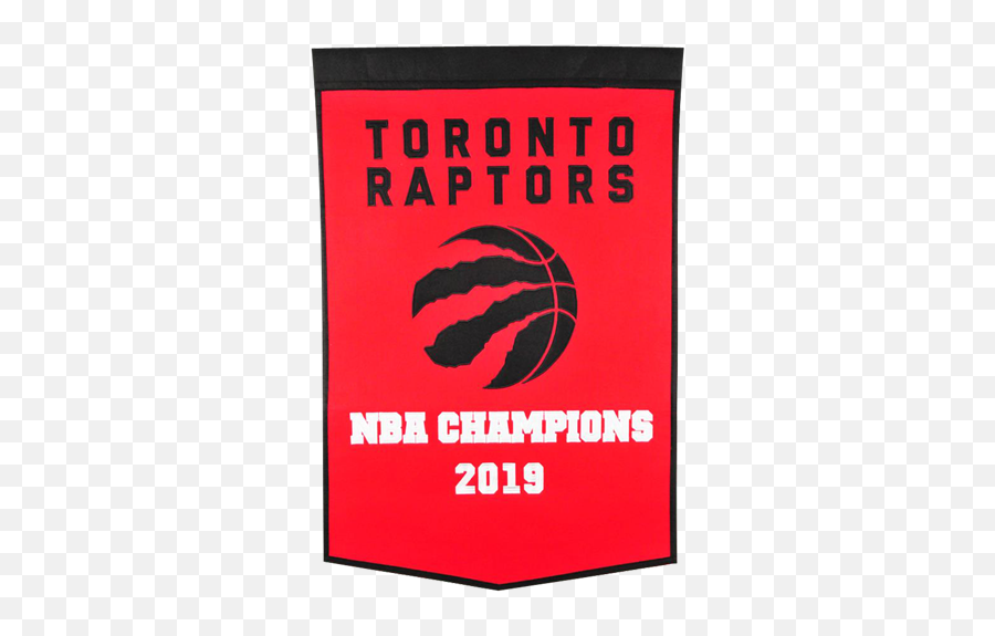 Toronto Raptors Nba Finals Championship Dynasty Banner Emoji,Hanging Banner Png