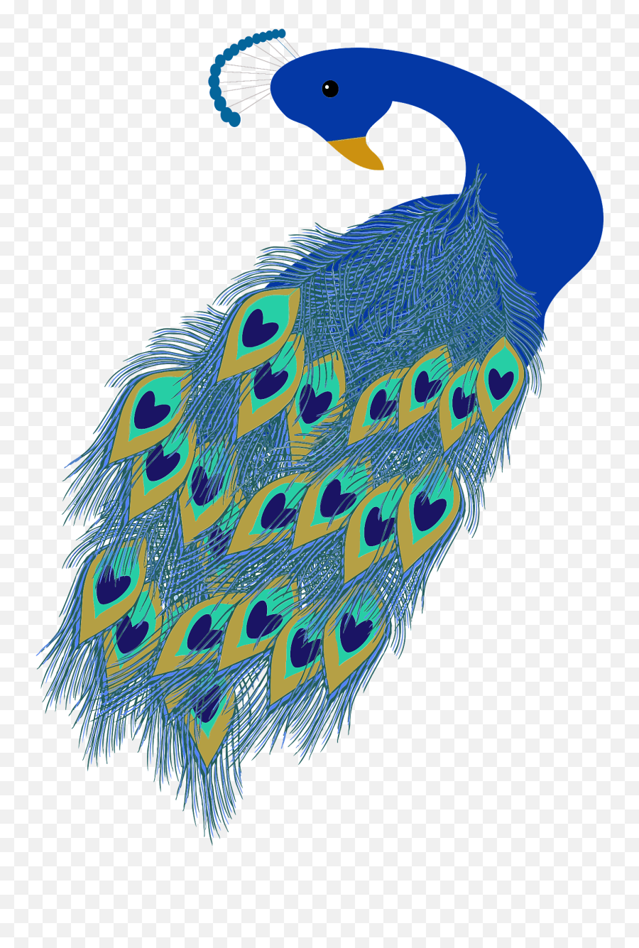 Peacock Clipart - Clip Art Peacock Svg Emoji,Peacock Clipart