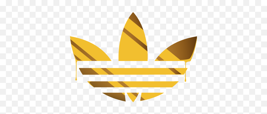 Adidas Superstar - Adidas Logo Gold Transparent Emoji,Run Dmc Logo