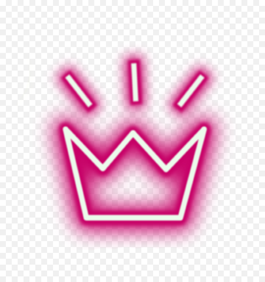 Picsart Photo Studio Neon Png Transparent Flowers Neon - Neon Crown Png Emoji,Instagram Logo Transparent Background