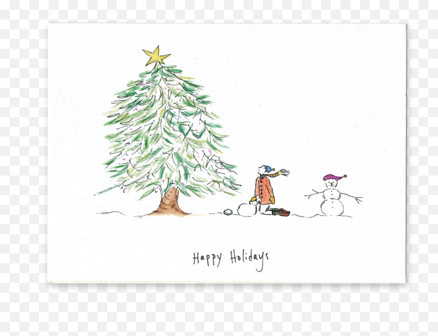 Happy Holidays - New Year Tree Emoji,Happy Holidays Png