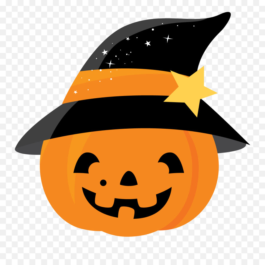 Halloween Cute Pumpkin Clip Art Png - Halloween Cartoon Cute Pumpkin Emoji,Cute Pumpkin Clipart