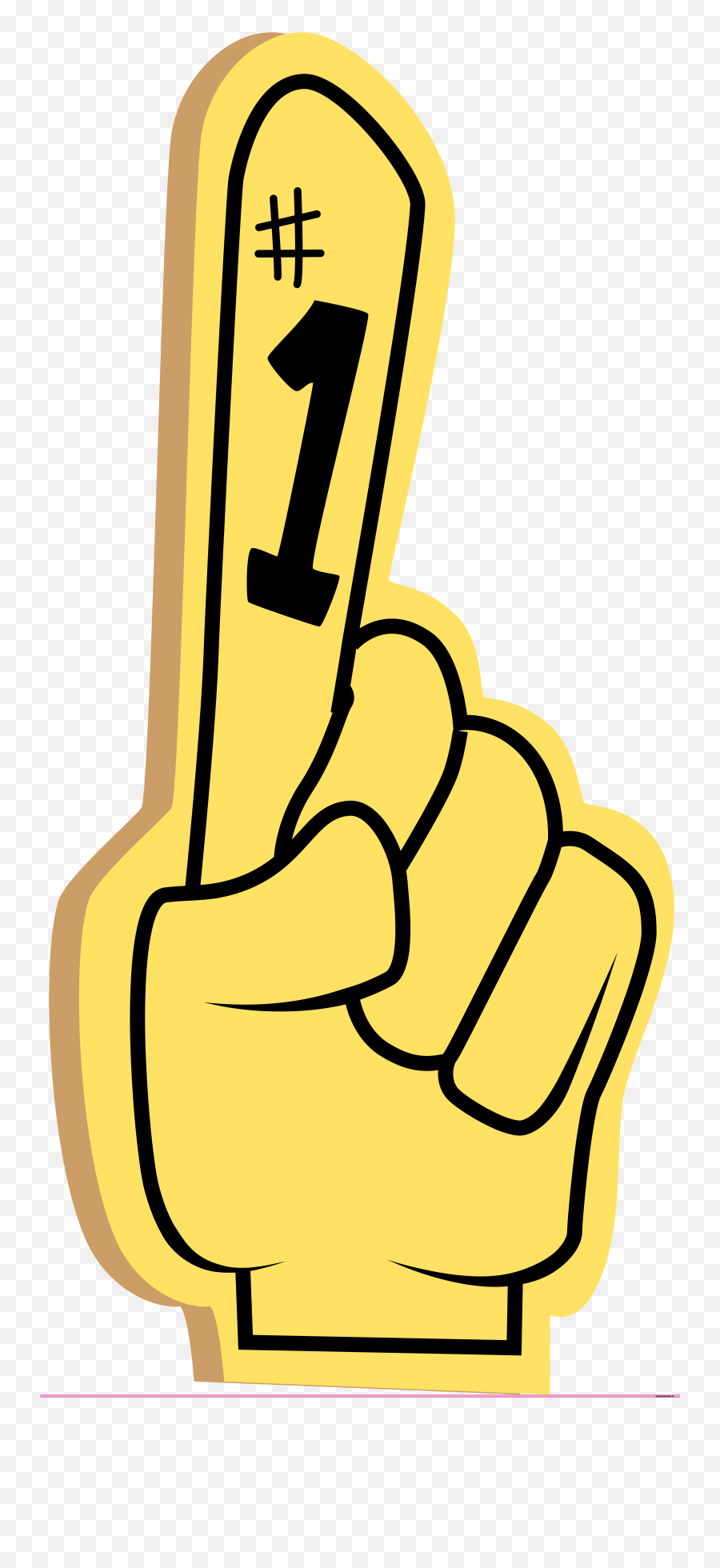 Number 1 Finger Clipart Emoji,Finger Clipart