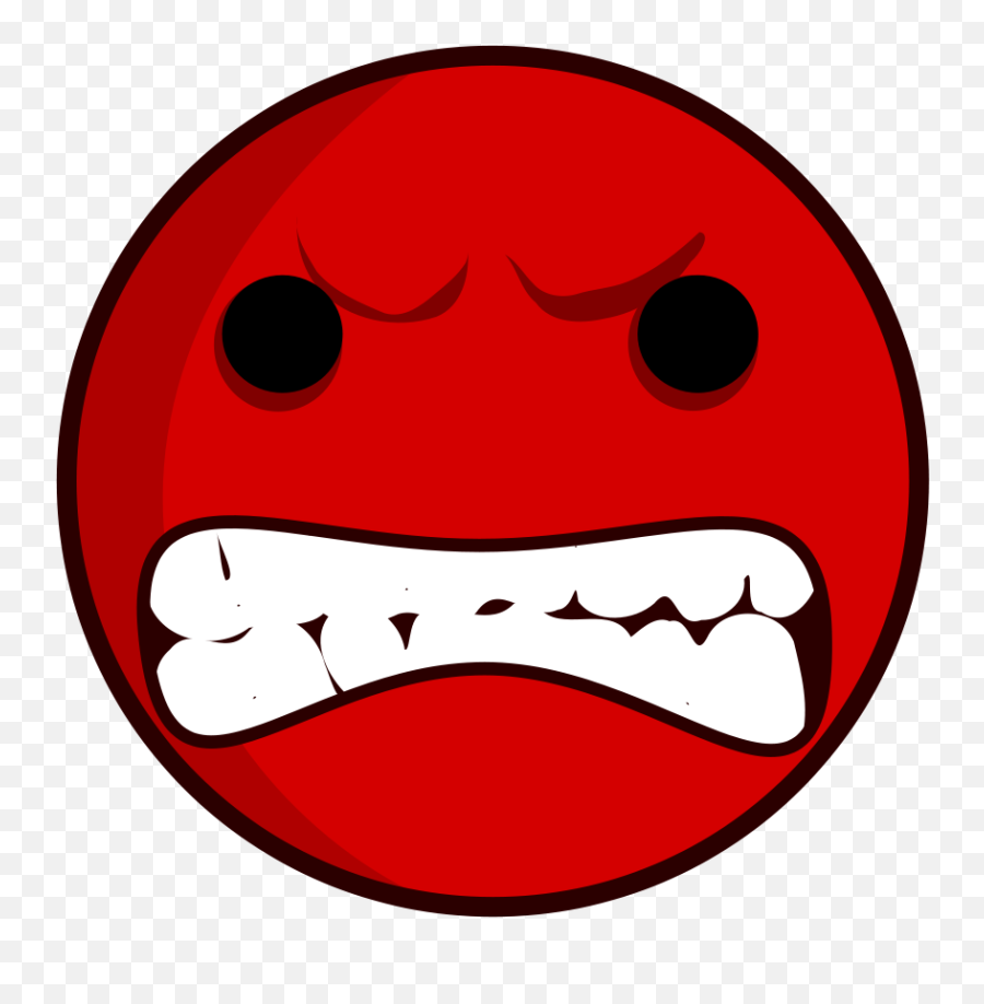 Angry Clipart Face - Clip Art Library Angry Face Cartoon Emoji,Angry Clipart
