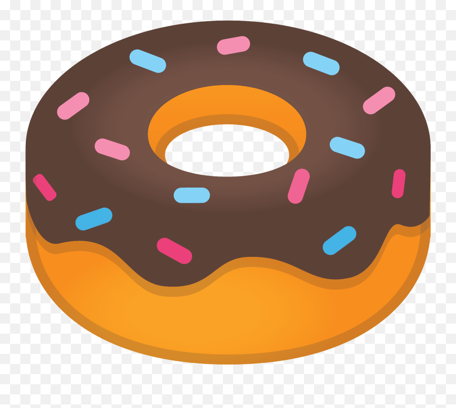 Doughnut Clipart Food - Cartoon Donut Png Transparent Donut Cartoon Png Emoji,Donut Clipart