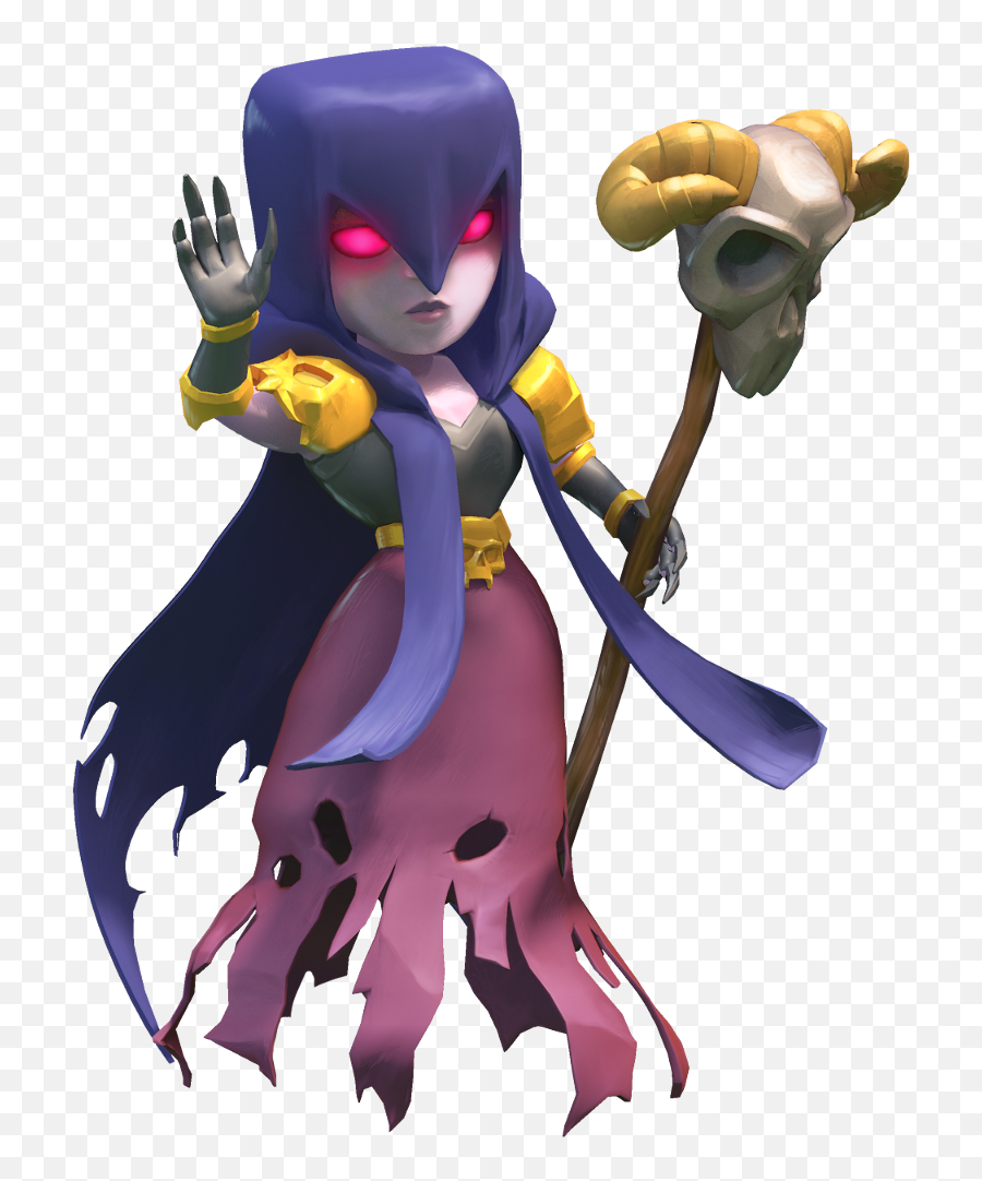 Clash Of Clans Witch Png - Dark Witch Clash Royale Clash Of Clans Witch Transparent Emoji,Witch Png