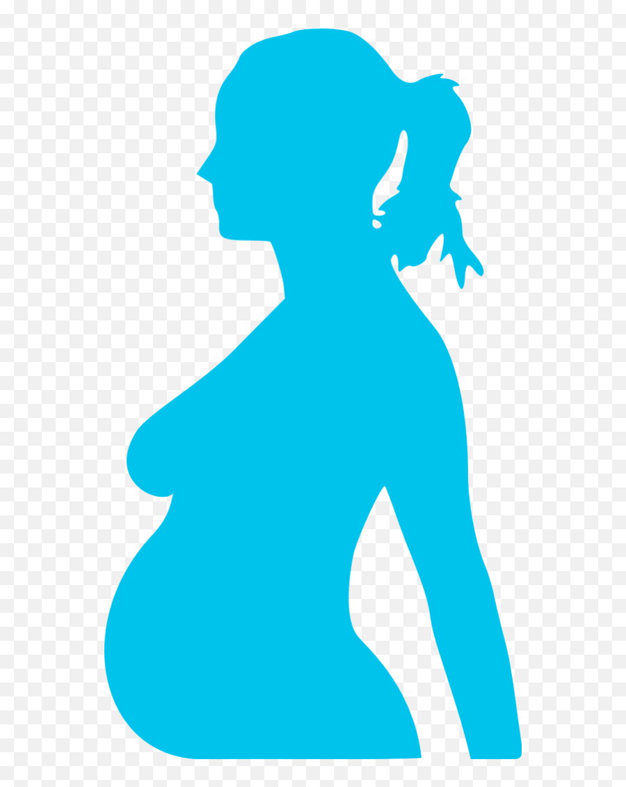 Pregnant Clipart Witch 29 Clip Art Pregnant Stretch Marks - Pregnant Woman Silhouette Blue Emoji,Witch Clipart Black And White