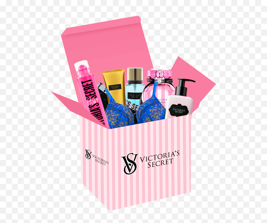 Open Victoriau0027s Secret Mysterybox Box Unbox A Box - Girly Emoji,Victoria Secrets Pink Logo