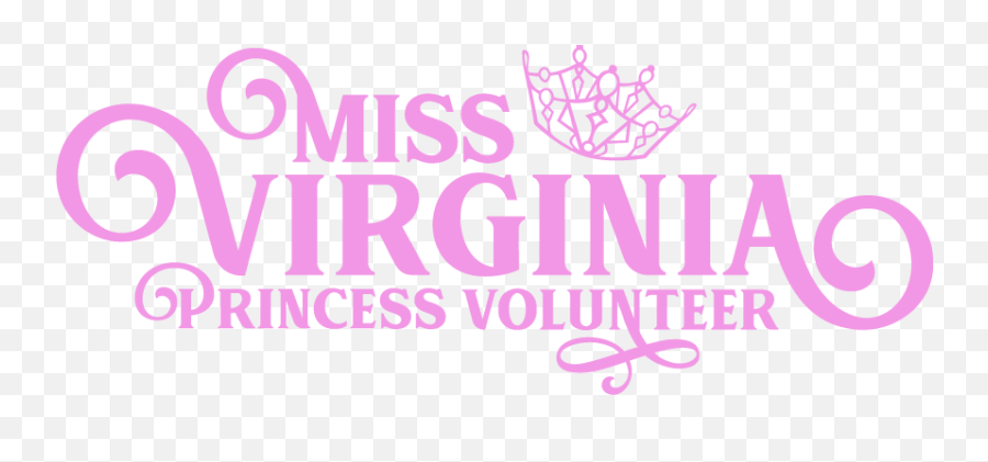 Princess Miss Virginia Volunteer - Girly Emoji,Princess Logo