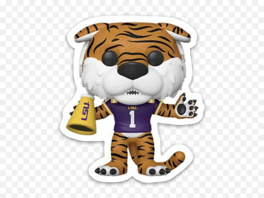 Lsu Louisiana State University Rubber Emoji,Lsu Tiger Logo