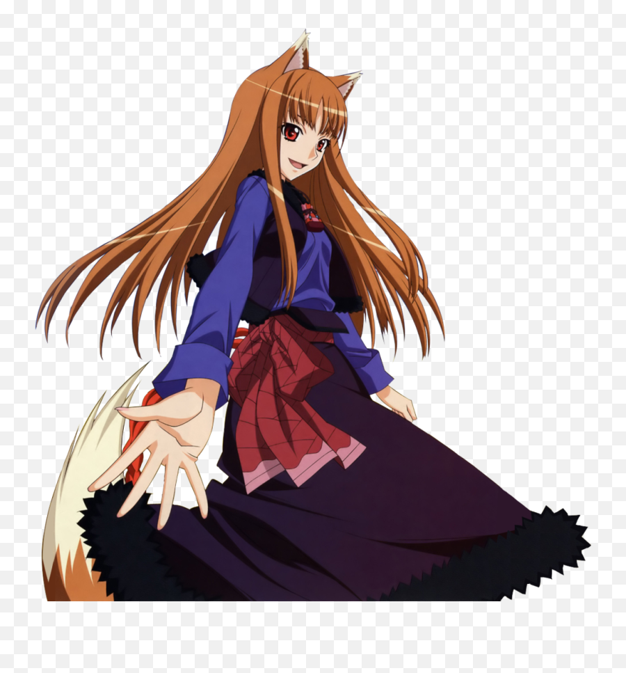 Spice And Wolf Png Photos Png Mart - Holo Spice And Wolf Transparent Background Emoji,Wolf Png