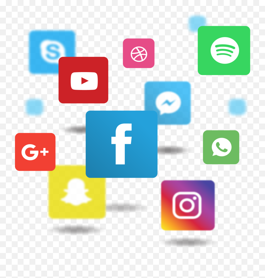 Social Media Png Images - Social Media Png File Spotify Application Logo Emoji,Spotify Png