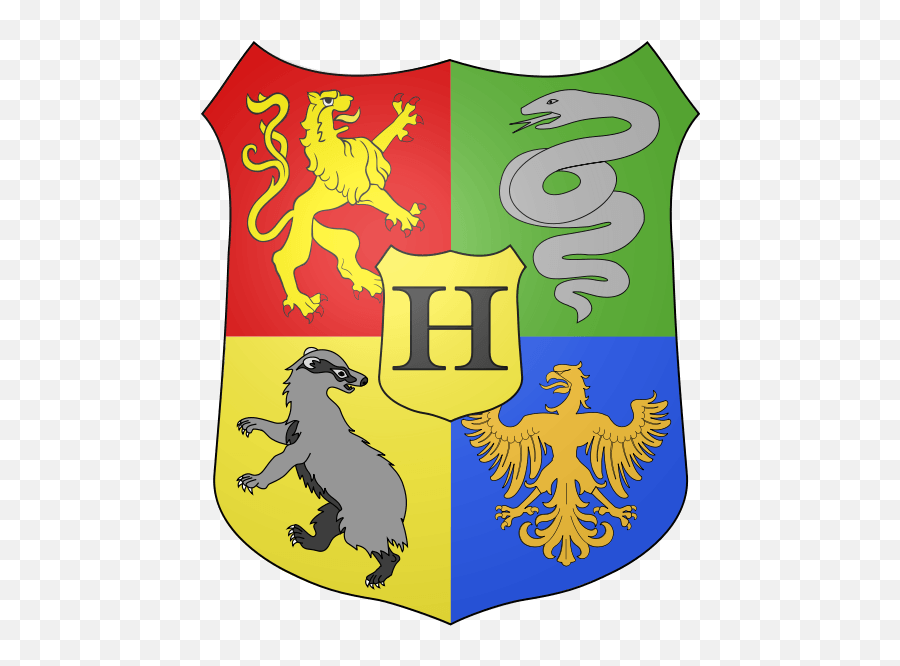 Simple Gryffindor Logo - Logodix House Crest Harry Potter Emoji,Hufflepuff Clipart