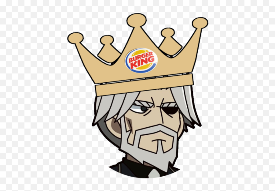 Burger King - Burger King Plane Guy Art Emoji,Burger King Crown Png
