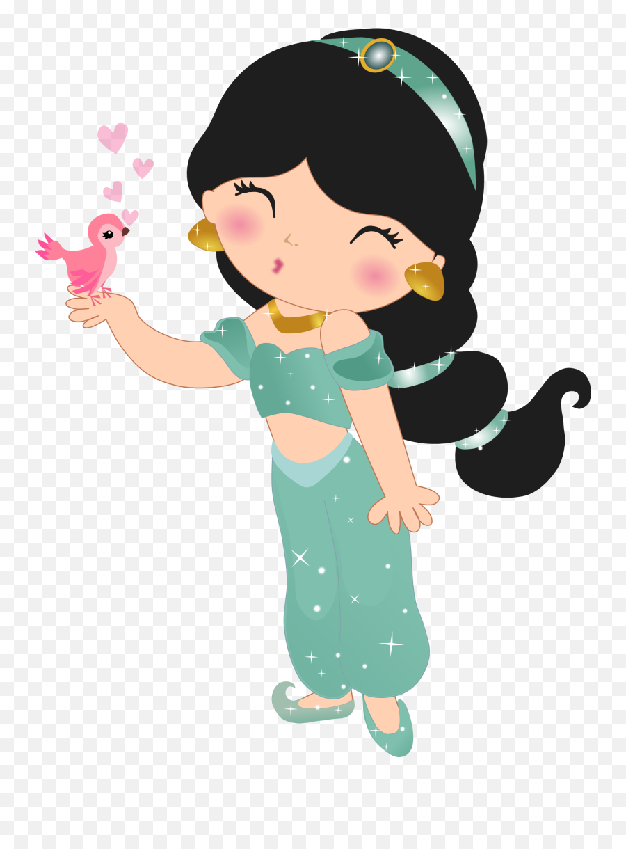 Princesas Png - Jasmine Baby Disney Png Emoji,Cute Png
