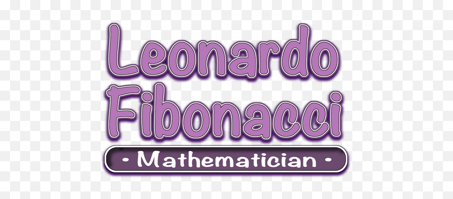 Leonardo Fibonacci - Mathematician Language Emoji,Fibonacci Png