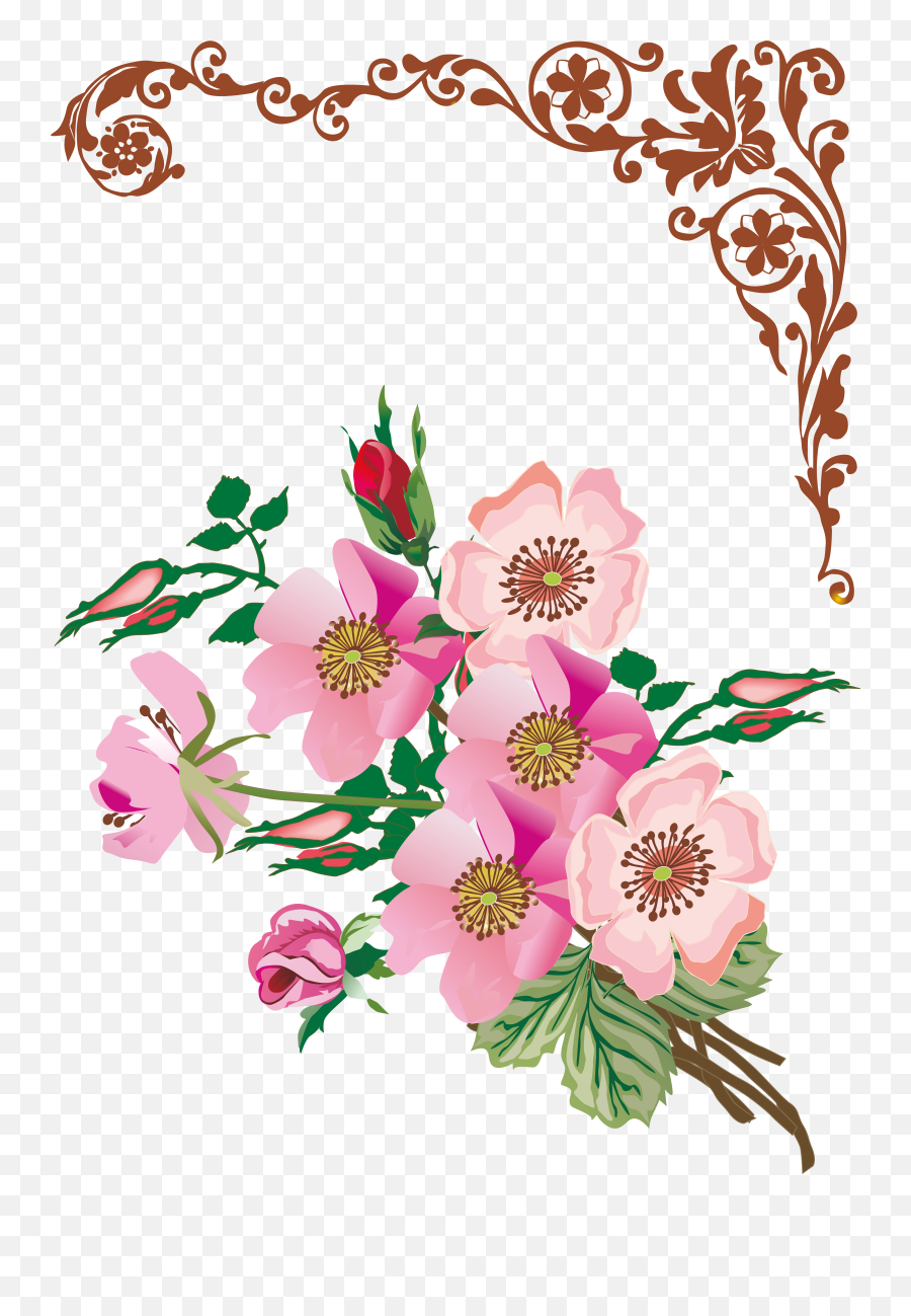 Free Transparent Floral Design Png Emoji,Floral Design Png