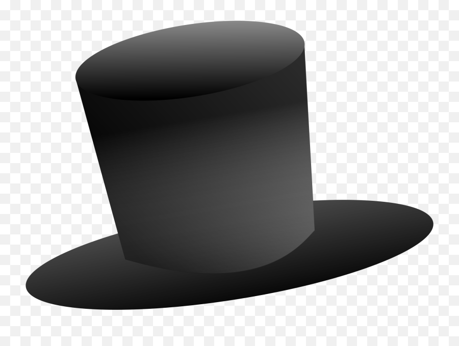 Free Top Hat Transparent Background - Transparent Background Top Hat Emoji,Top Hat Png