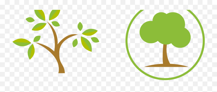 Cartoon Environmental Protection Icon Vector Tree Ai Free Emoji,Tree Logo Vector