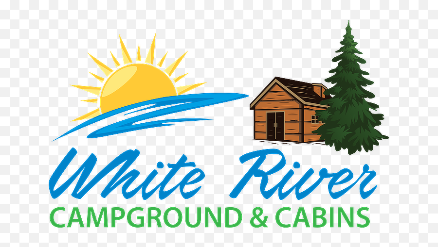 White River Campground And Cabins Twin Lakes Area Camping Emoji,Campground Logo
