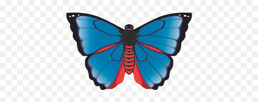 Blue Butterfly Kite - Pro Kites Usa Emoji,Butterfly Emoji Png