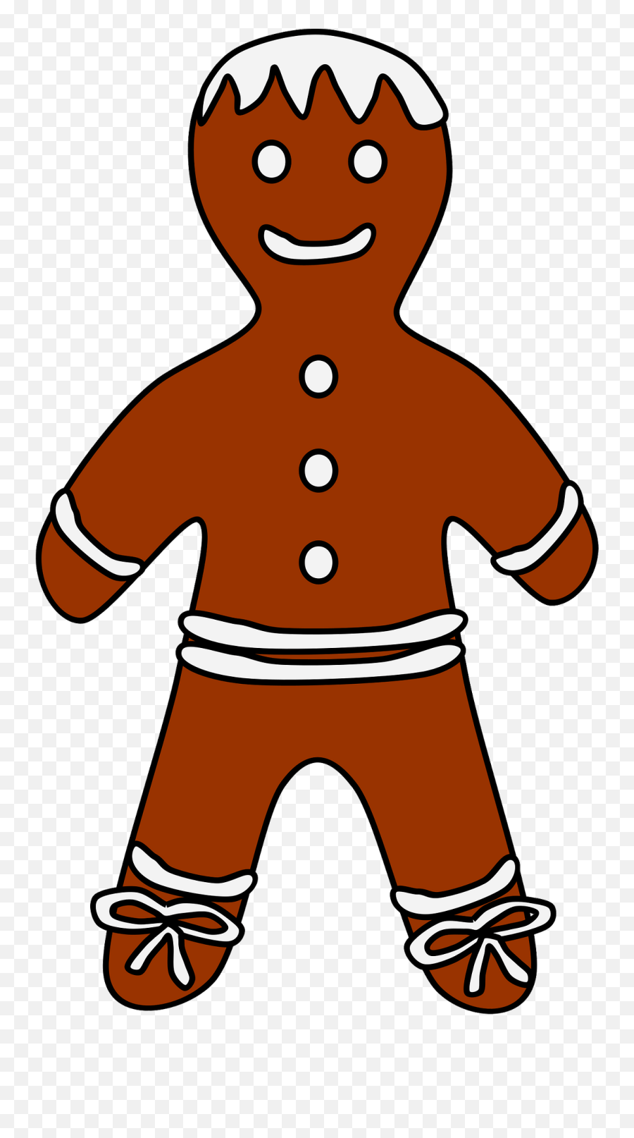 Gingerbread Man Clipart - Kurabiye Çocuk Emoji,Gingerbread Man Clipart