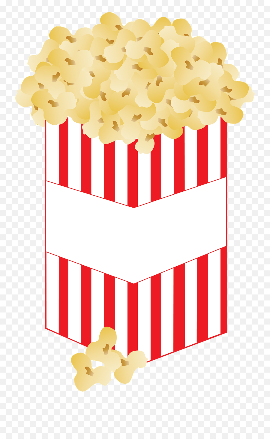 Popcorn Clipart - Popcorn Transparent Emoji,Popcorn Clipart