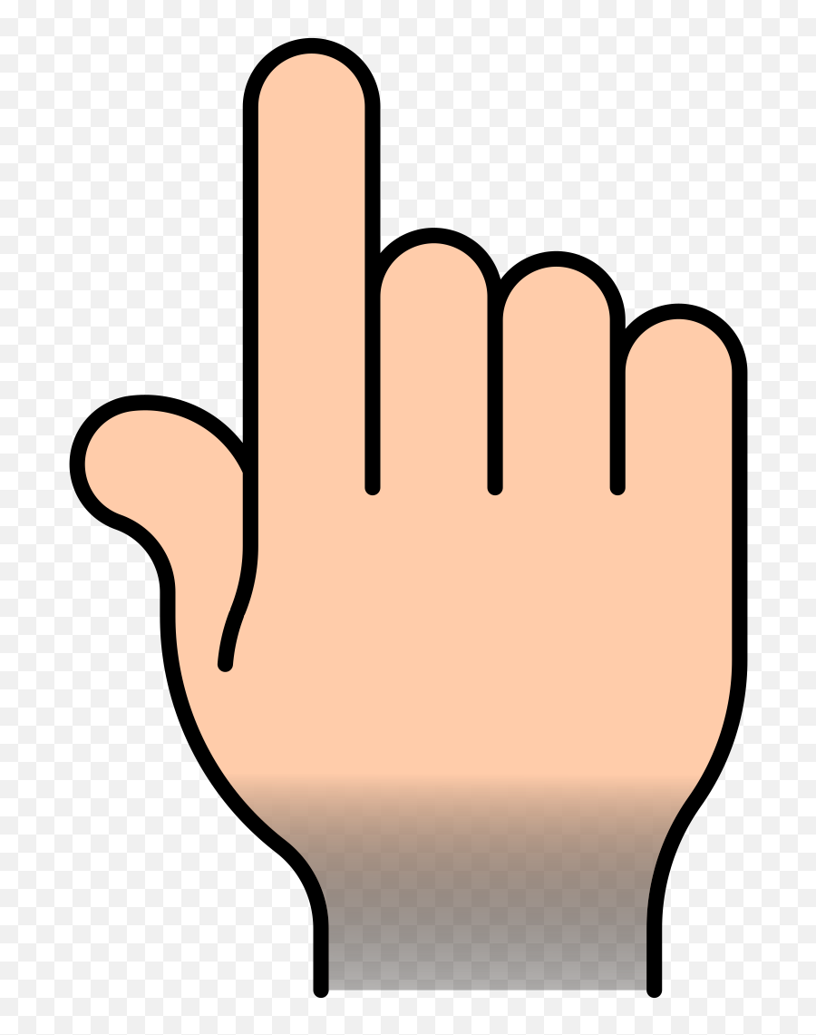 Pointer Finger Svg Vector Pointer - Index Finger Clipart Emoji,Finger Clipart