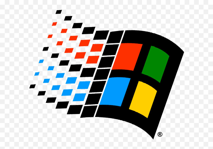 Microsoft Logo History 2000s - Windows 98 Old Windows Logo Emoji,Microsoft Logo