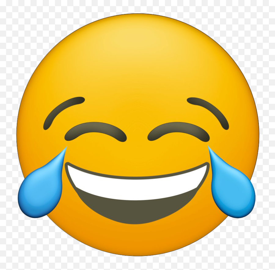 Crying Laughing Emoji Png File Png Mart - Transparent Background Cry Laugh Emoji,Crying Emoji Png