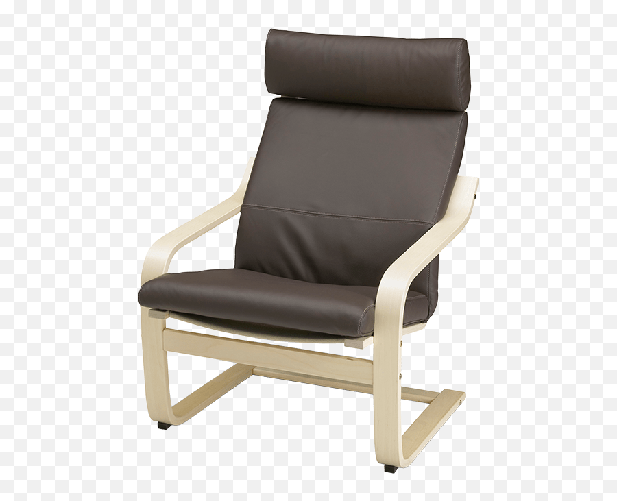 Ikea Poang Armchair Pnglib U2013 Free Png Library - Ikea Leather Poang Chair Emoji,Chair Transparent Background