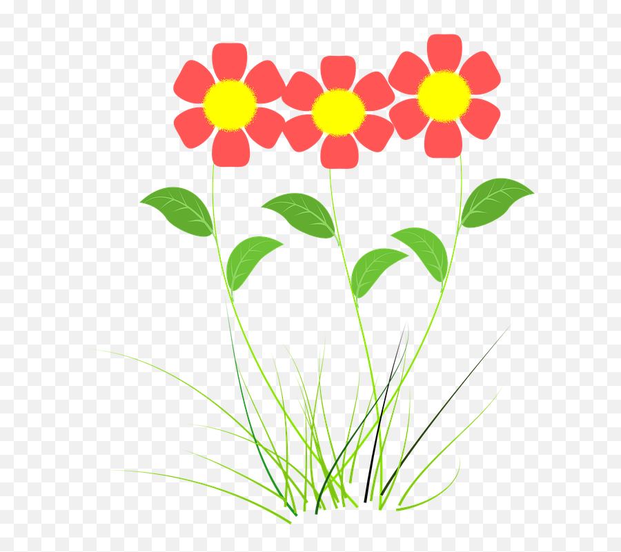 Drawings Of Spring Flowers 10 Buy Clip Art - Flores Desenho Flower Plant Vector Png Emoji,Spring Flower Clipart