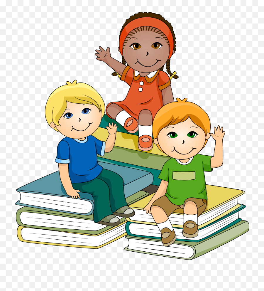 School Play Kids School Clipart Png - Clipartix Portfolio Design For Kindergarten Emoji,School Clipart