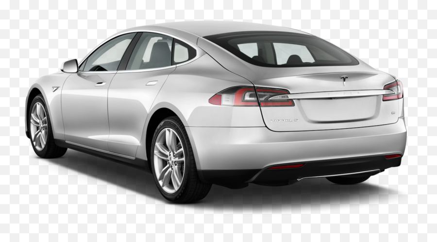Tesla Car Png - Tesla Model S 2015 Back Emoji,Tesla Png