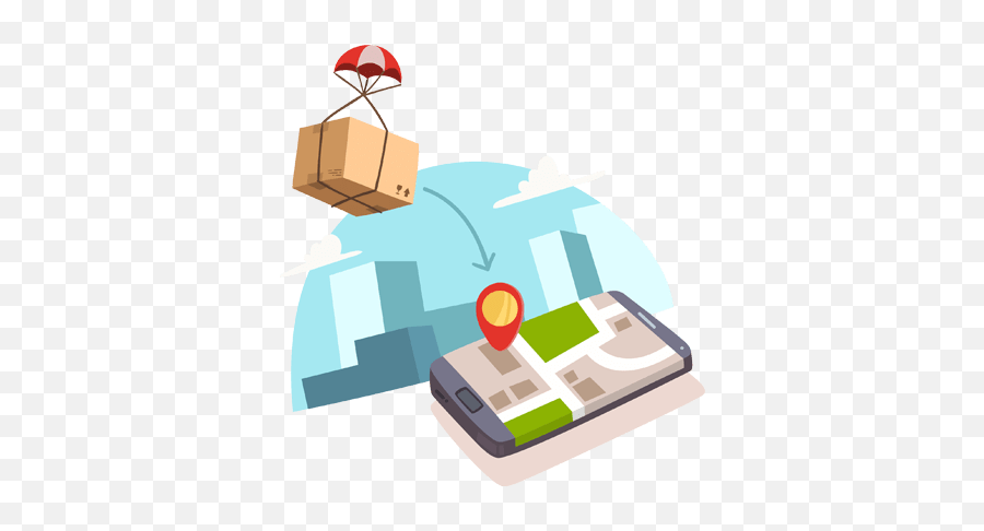 Shipping From China - Illustration Package Delivery Png Emoji,Delivery Logo