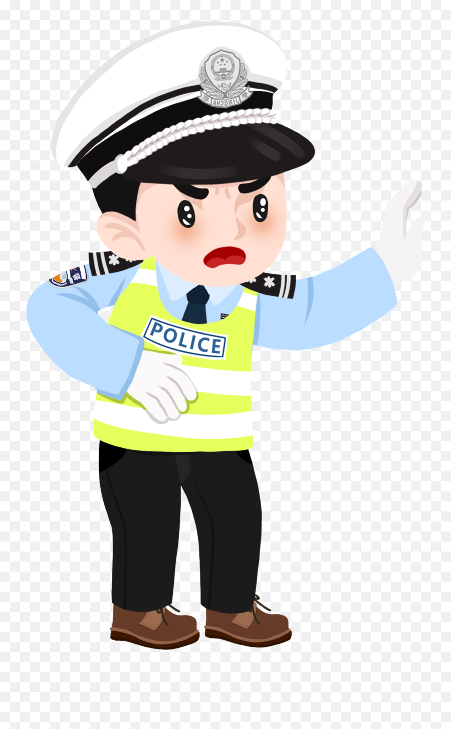 Cartoon Q Version Cute Police Png And Emoji,Police Png