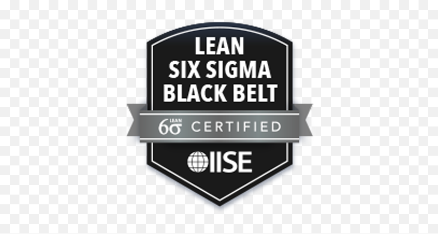 Lean Six Sigma Black Belt For - Gl Certified Emoji,Iise Logo