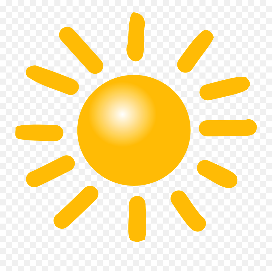 Clipart Sunshine Weather Clipart - Clip Art Sun Emoji,Weather Clipart