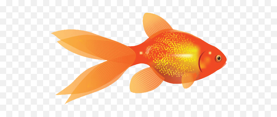 Fish Clipart Black And White Free - Goldfish Clip Art Emoji,Goldfish Clipart Black And White