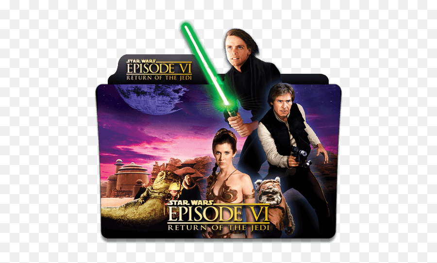 Star Wars Return Of The Jedi Folder - Star Wars Vi Dvd Emoji,Return Of The Jedi Logo