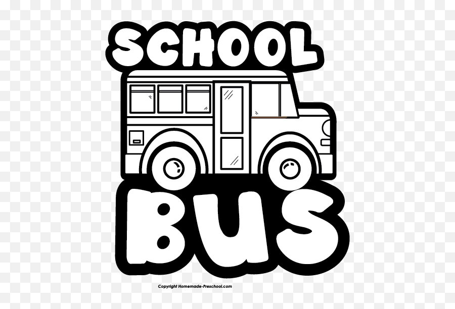 26 Best Ideas For Coloring School Bus Clip Art - Dot Emoji,Bus Clipart Black And White