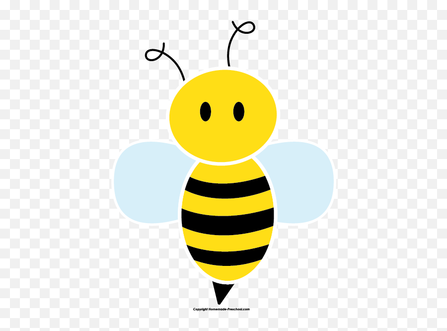 Free Bee Clipart - Clip Art Bee Png Emoji,Bee Clipart