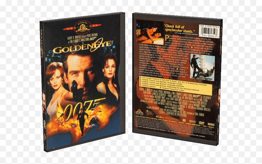 James Bond 007 Home Video - Dvd Premiere Releases North James Bond Dvd 1997 Emoji,Mgm/ua Home Video Logo