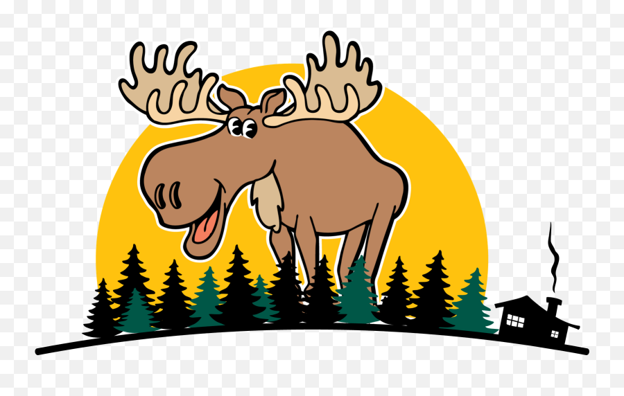 Moose Clipart Deer Moose Deer - Transparent Background Moose Clip Art Emoji,Moose Clipart