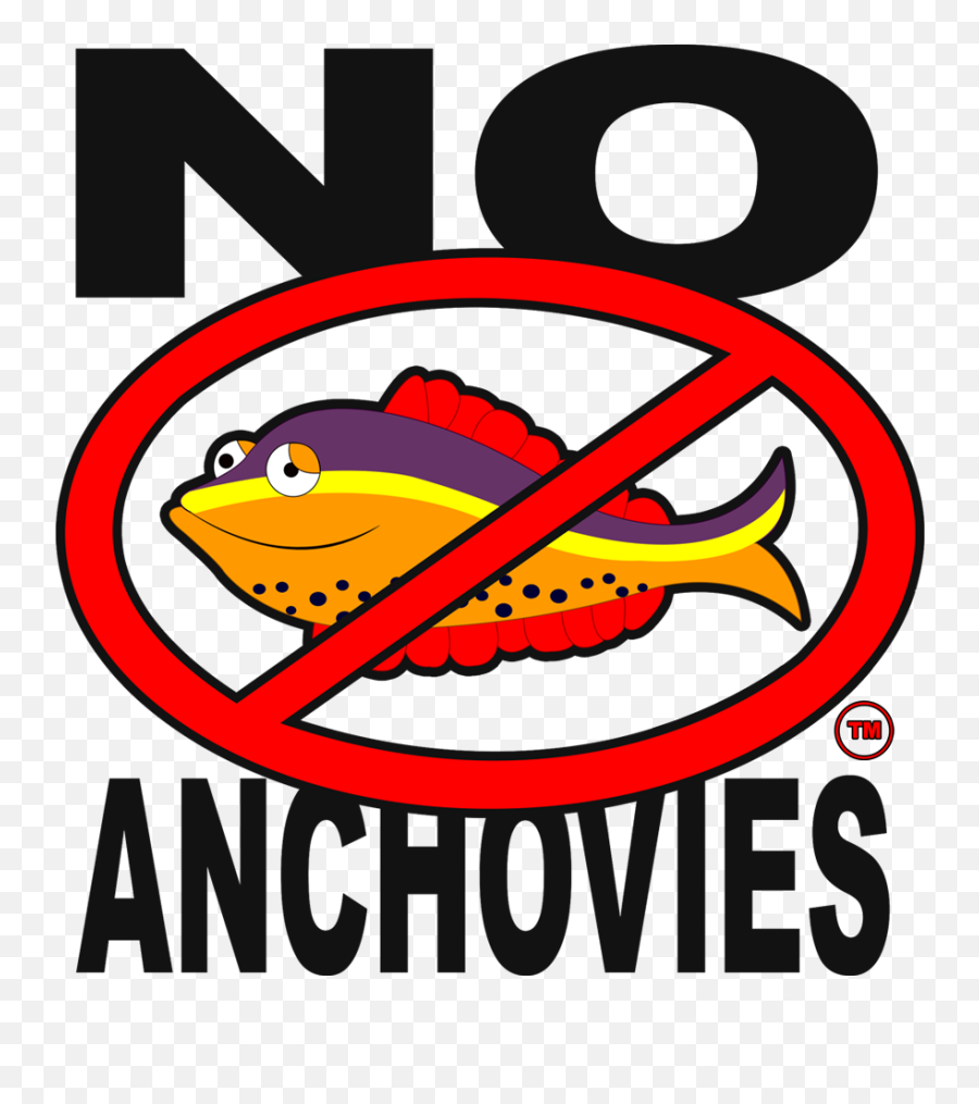 No Anchovies - No Anchovies Emoji,No Logo